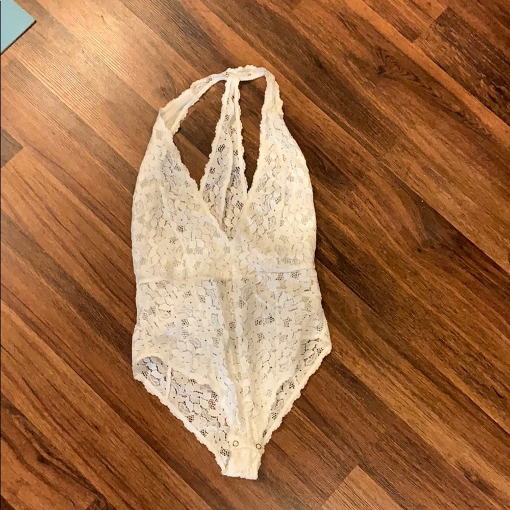 Free People Lace Bodysuit